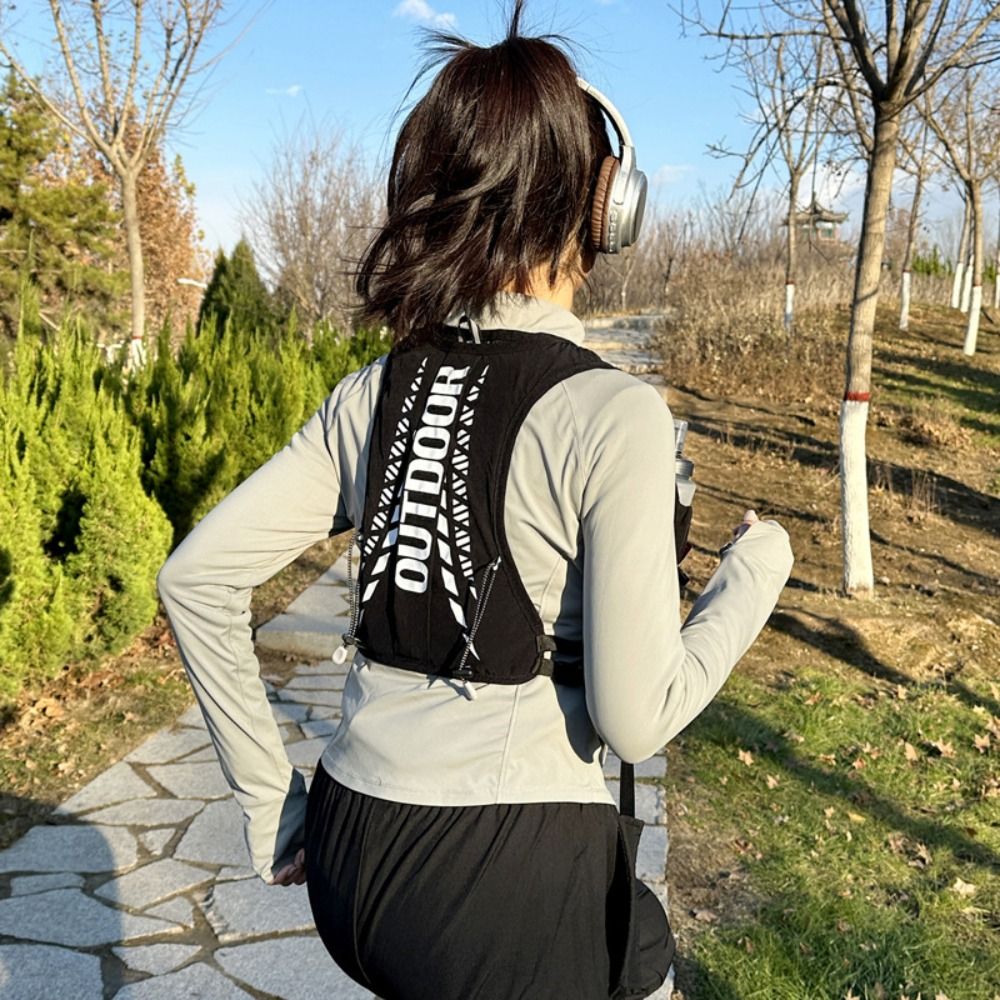 Running Hydration Vest - Nylon Hydration Backpack Breathable Lightweight Trail