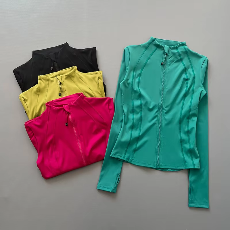 Running Gears - Women Full Zip Long Sleeve Athletic