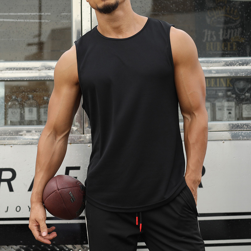 Running Hydration Vest - Men's Gym Tank Top Fitness Sleeveless