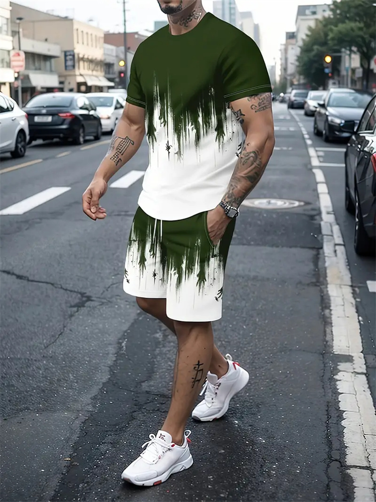 Men Women Gradient Texture T-s - đánh giá và giá Running Gears