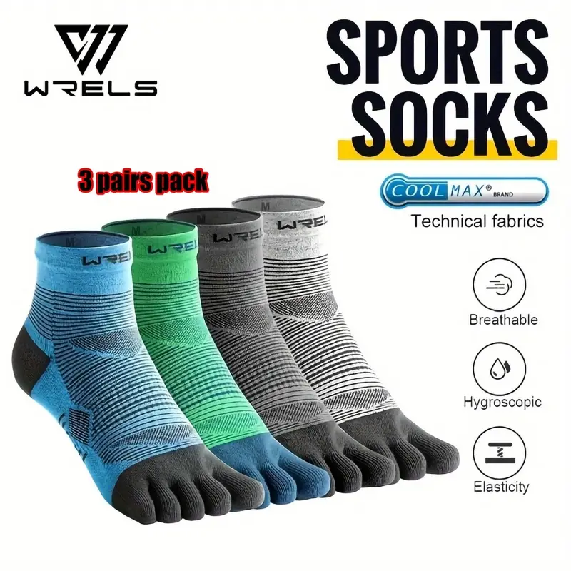 WRELS 1/3pairs Toe Socks COOLM - đánh giá và giá Anti Blister Sock