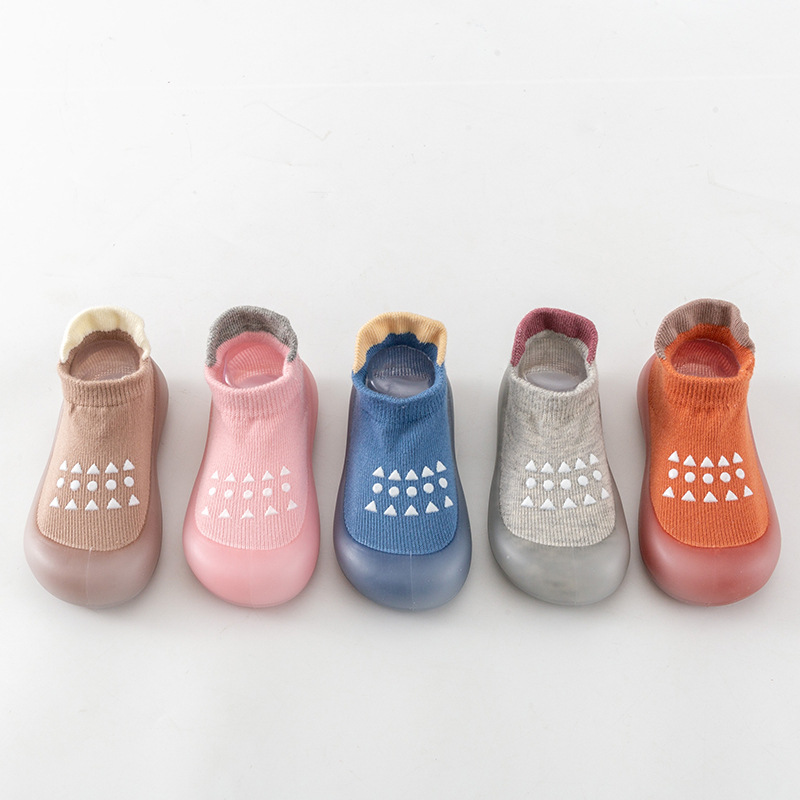 Baby Floor Shoes Blue and Pink - đánh giá và giá Anti Blister Sock