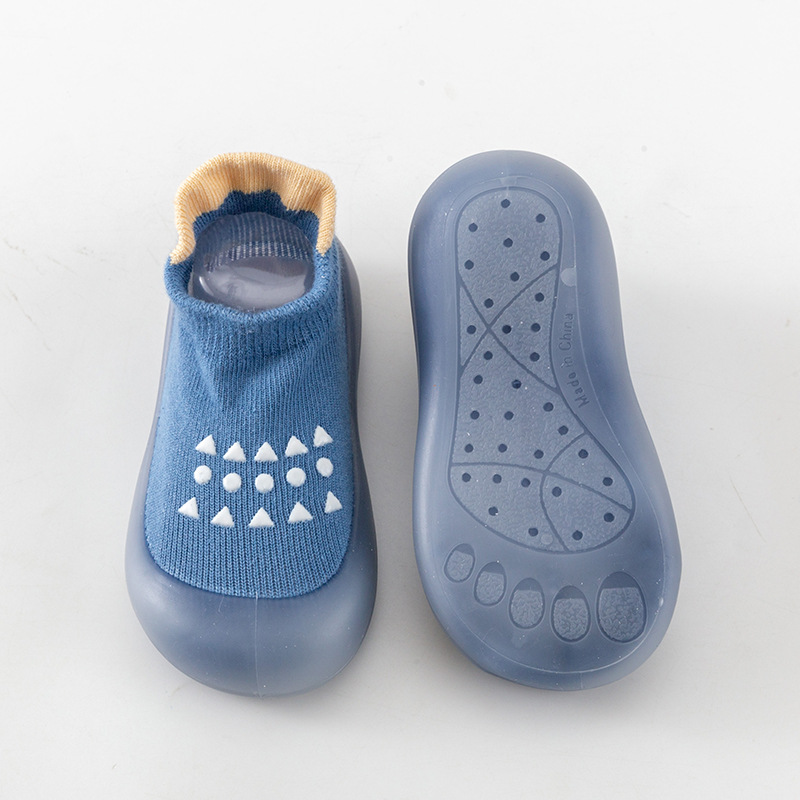 Baby Floor Shoes Blue and Pink - đánh giá và giá Anti Blister Sock