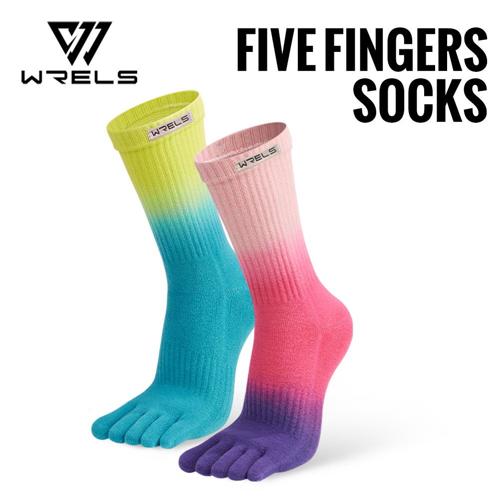 WRELS Toe Socks Cotton Athleti - đánh giá và giá Anti Blister Sock