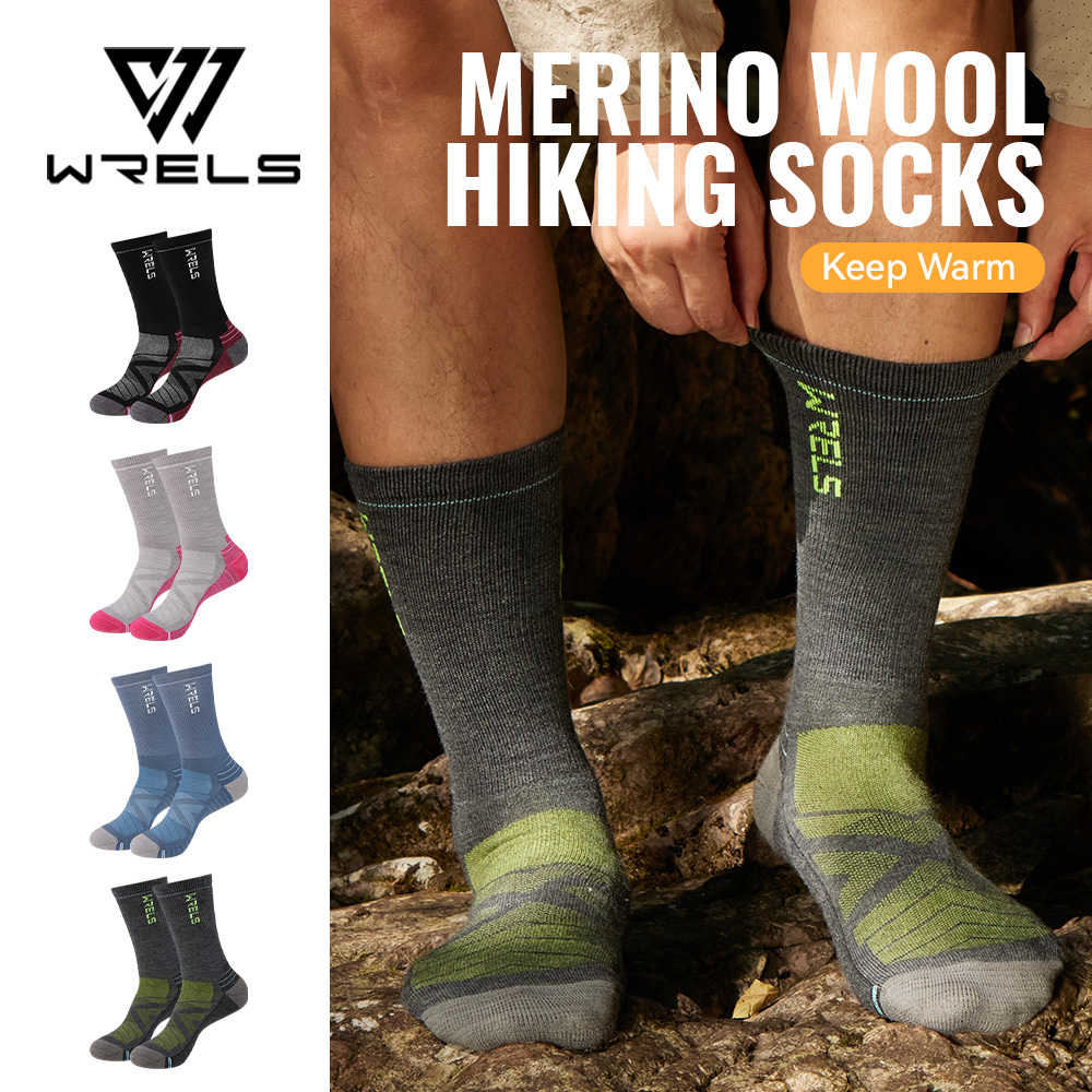WRELS 1/2/3 Merino Wool Socks  - đánh giá và giá Anti Blister Sock